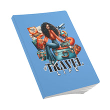 Load image into Gallery viewer, Travel Life Softcover Journal, Travel, Adventure, Stationery, Notebook