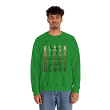 Load image into Gallery viewer, Black Love, Joy, Excellence, Pride and History Crewneck Sweatshirt