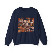 Load image into Gallery viewer, What We Learn From Black History Crewneck Sweatshirt