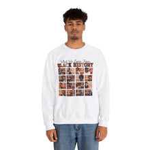 Load image into Gallery viewer, What We Learn From Black History Crewneck Sweatshirt