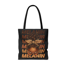 Load image into Gallery viewer, Melanin Tote Bag- Black- 3 sizes