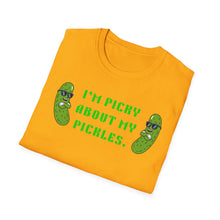 Load image into Gallery viewer, Fun Unisex Softstyle T-Shirt - 'I'm Picky About My Pickles'
