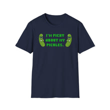 Load image into Gallery viewer, Fun Unisex Softstyle T-Shirt - 'I'm Picky About My Pickles'