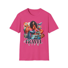 Load image into Gallery viewer, Travel Life T-Shirt - Unisex Softstyle