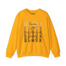 Load image into Gallery viewer, Black Love, Joy, Excellence, Pride and History Crewneck Sweatshirt