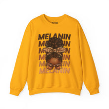 Load image into Gallery viewer, Melanin Woman with Bun Crewneck Sweatshirt