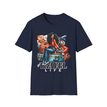 Load image into Gallery viewer, Travel Life T-Shirt - Unisex Softstyle