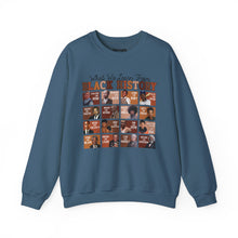 Load image into Gallery viewer, What We Learn From Black History Crewneck Sweatshirt