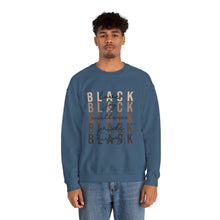 Load image into Gallery viewer, Black Love, Joy, Excellence, Pride and History Crewneck Sweatshirt