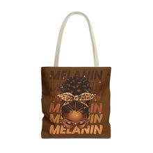 Load image into Gallery viewer, Melanin Tote Bag- Brown- 3 Sizes