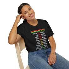 Load image into Gallery viewer, Juneteenth History Makers T-Shirt