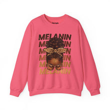 Load image into Gallery viewer, Melanin Woman with Bun Crewneck Sweatshirt
