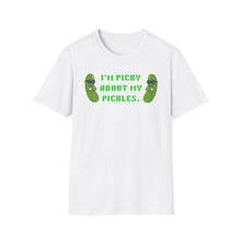 Load image into Gallery viewer, Fun Unisex Softstyle T-Shirt - 'I'm Picky About My Pickles'