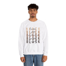 Load image into Gallery viewer, Black Love, Joy, Excellence, Pride and History Crewneck Sweatshirt