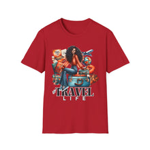 Load image into Gallery viewer, Travel Life T-Shirt - Unisex Softstyle