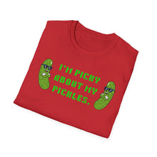 Load image into Gallery viewer, Fun Unisex Softstyle T-Shirt - 'I'm Picky About My Pickles'