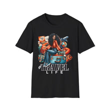 Load image into Gallery viewer, Travel Life T-Shirt - Unisex Softstyle