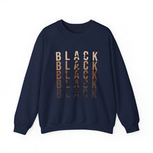 Load image into Gallery viewer, Black Love, Joy, Excellence, Pride and History Crewneck Sweatshirt