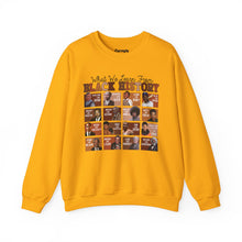 Load image into Gallery viewer, What We Learn From Black History Crewneck Sweatshirt