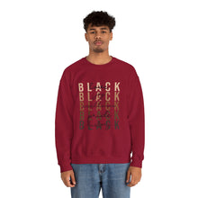 Load image into Gallery viewer, Black Love, Joy, Excellence, Pride and History Crewneck Sweatshirt