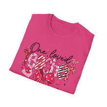 Load image into Gallery viewer, One Loved Teacher Valentine's Day T-Shirt