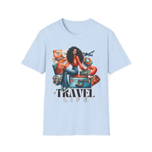 Load image into Gallery viewer, Travel Life T-Shirt - Unisex Softstyle