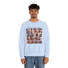 Load image into Gallery viewer, What We Learn From Black History Crewneck Sweatshirt