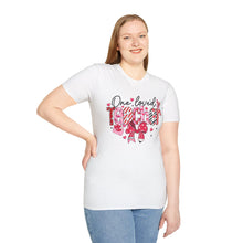 Load image into Gallery viewer, One Loved Teacher Valentine's Day T-Shirt
