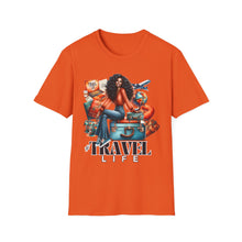 Load image into Gallery viewer, Travel Life T-Shirt - Unisex Softstyle