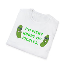 Load image into Gallery viewer, Fun Unisex Softstyle T-Shirt - 'I'm Picky About My Pickles'