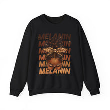 Load image into Gallery viewer, Melanin Woman with Bun Crewneck Sweatshirt