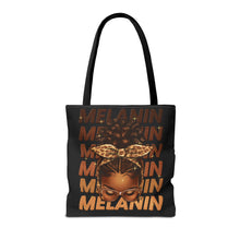 Load image into Gallery viewer, Melanin Tote Bag- Black- 3 sizes