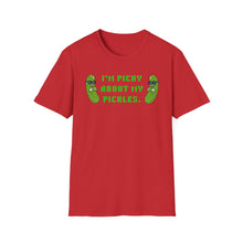 Load image into Gallery viewer, Fun Unisex Softstyle T-Shirt - 'I'm Picky About My Pickles'