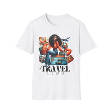 Load image into Gallery viewer, Travel Life T-Shirt - Unisex Softstyle