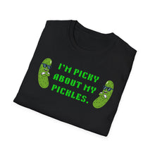 Load image into Gallery viewer, Fun Unisex Softstyle T-Shirt - 'I'm Picky About My Pickles'