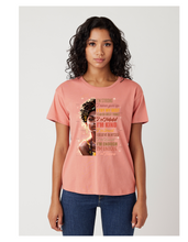 Load image into Gallery viewer, Black Queen Im Strong- Short Sleeved T-Shirt