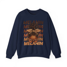 Load image into Gallery viewer, Melanin Woman with Bun Crewneck Sweatshirt