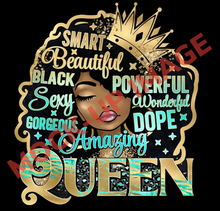 Load image into Gallery viewer, Queen Short Sleeved T-Shirt- Woman