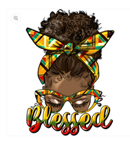 Load image into Gallery viewer, Blessed Short Sleeved T-Shirt- Woman
