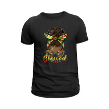 Load image into Gallery viewer, Blessed Short Sleeved T-Shirt- Woman