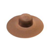 Load image into Gallery viewer, Solid Straw Sun Hat, XL Brim