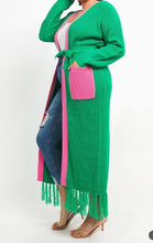 Load image into Gallery viewer, Ankle Length Sweater Cardigan