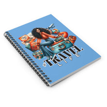 Load image into Gallery viewer, #Travel Life Spiral Notebook - Ruled Line

