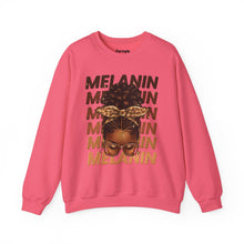 Load image into Gallery viewer, Melanin Woman with Bun Crewneck Sweatshirt
