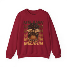 Load image into Gallery viewer, Melanin Woman with Bun Crewneck Sweatshirt
