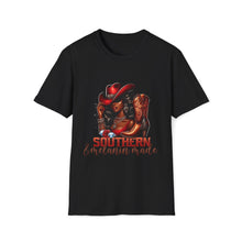 Load image into Gallery viewer, Southern &amp; Melanin Made- Red, T-Shirt for Unisex
