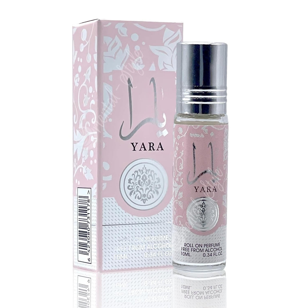 Lattafa Yara Perfume Oil Roll On 0.34oz by Ard Al Zaafara