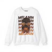 Load image into Gallery viewer, Melanin Woman with Bun Crewneck Sweatshirt
