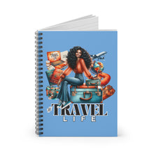 Load image into Gallery viewer, #Travel Life Spiral Notebook - Ruled Line
