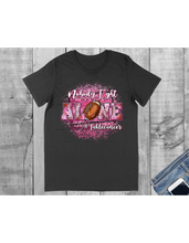 Load image into Gallery viewer, Nobody Fights Alone Breast Cancer- Short Sleeved T-Shirt
